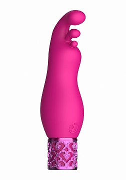 Royal Gems - Exquisite - Silicone Rechargeable Bullet - Pink..