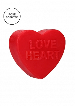 Heart Soap - Love Heart - Rose Scented..