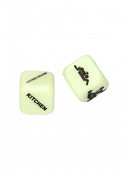 Light Up Your Sexy Night Dice - Glow in the Dark..