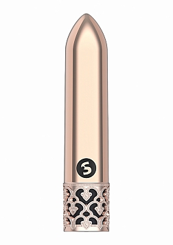 Royal Gems - Glitz - ABS Rechargeable Bullet - Rose Gold..