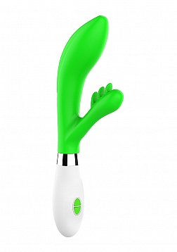 Agave - Ultra Soft Silicone - 10 Speeds - Neon Green..