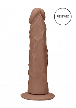 Realistic Dildo - 7" - 17 cm - Tan..