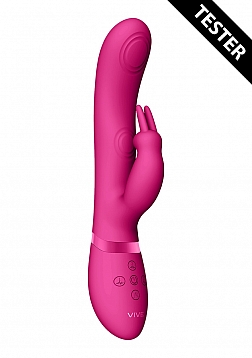 May - Pulse-Wave & C-spot & G-Spot Rabbit - Pink - Tester..