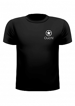 Ouch! T-Shirt - Black - Medium..