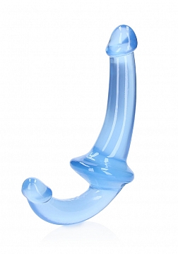 6" Strapless Strap-On - Blue..