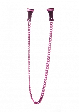 Pinch Nipple Clamps - Pink