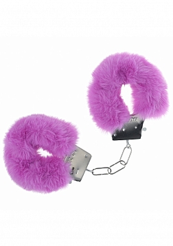 Ouch! - Classic Fluffy Handcuffs - Purple