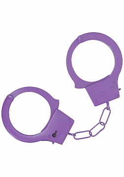 Ouch! - Classic Metal Handcuffs - Purple