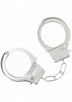 Ouch! - Classic Metal Handcuffs - Silver