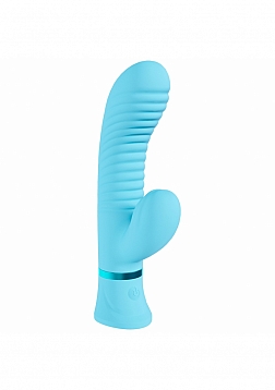 Loveline - Mystique - 10 function Ribbed Rabbit - Silicone - Rechargeable - Waterproof