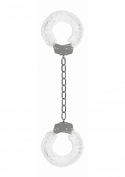 Beginner's Legcuffs Furry - White