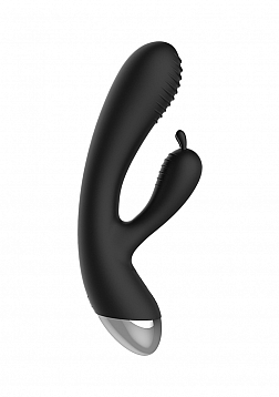 E-Stim Rabbit Vibrator - Black